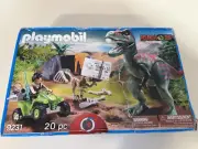 Playmobil DINOS 9231 EXPLORER QUAD T-REX VELOCIRAPTOR NEW READ 20Pcs 2016