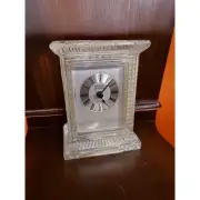 Crystal Legends by Godinger Shelf Desk Clock 24% Lead Crystal
