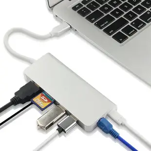 USB-C擴展塢微軟Surface Pro7+/pro7轉接頭X拓展塢Laptop4/3轉換器外接HDMI/VGA千兆網口