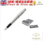 Parker Sonnet Fountain Pen - Stainless Steel Chrome Trim