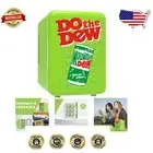 Eco-Friendly Portable Mini Fridge - 4L Capacity, Chills 6 Cans, Compact Design