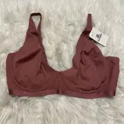 B.tempt’d 34DD Bra Nearly Nothing Plunge Underwire Back Closure 951263 NEW