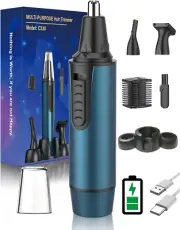 Ear and Nose Hair Trimmer for Men and Women Professional USB Rechargeable Nose T