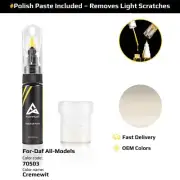 Touch Up Paint For Daf All Models 70503 Cremewit With Polish Paste