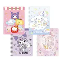 在飛比找Yahoo奇摩購物中心優惠-小禮堂 Sanrio 三麗鷗 36K線圈筆記本 80頁