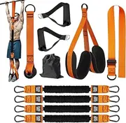 Pull-Up Bands -Sling Trainer for Full Body Training | Resistance Bands for Pull-Ups, Abs, Arms and Back | Multifunctional Gym Training Device by p