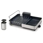 2pc Joseph Joseph Sink Organisation SS Set Drying Rack w/Soap Dispenser Dishes