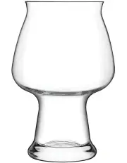 [Luigi Bormioli] Birrateque Cider Glass 500ml Set of 2 in Clear