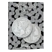Mercury Dimes (10 cents) 1916-1945 - Official Whitman Coin Folder