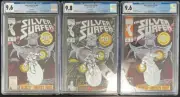 GRADED (3-Book) LOT SILVER SURFER #50 1991 CGC 9.6 9.8 SET 1st, 2nd & 3rd Prints