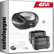 GIVI CASE V47NT + SIDE-CASES TREKKER TRK46B HONDA NC 750 S 2016 16 2017 17
