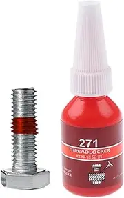 Locktight Thread Locker - High Strength Screw Glue - Anaerobic Threadlocker Gel, Lock Tight & Seal Fasteners Anaerobic Curing Metal Glue,