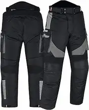 Motorbike Trouser Motorcycle Waterproof Pants Big Pocket Pants Removable Corduroy Textile Long Pants Armor Armored