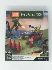 Mega Contrux Halo Turret Takedown Set 98 Pieces - Brand New