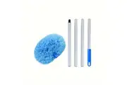 Vibe Geeks Removable Washable Microfiber Ceiling Fan Duster with Extendable Pole