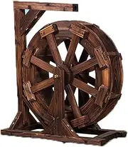 XWBLDBDFC Garden Decoration Water Feature,Wheel Fountain Patio Garden Water Feature Wheels, Yard Outdoor Decorative for Bird Bath, Fish Tank, Pond Or Garden Decoration-30cm