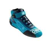 OMP Racing KS-3 Shoes My2021 Navy Blue/Cyan - Size 37 KC0-0826-A01-244-37