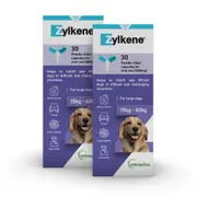 Zylkene Anxiety & Behaviour Capsules 450mg (60 caps) | Pet Supplement | For Dogs/Cats