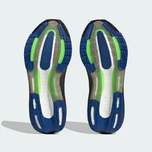 【adidas 愛迪達】慢跑鞋 男鞋 女鞋 運動鞋 緩震 ULTRABOOST LIGHT 黑藍綠 IF2414
