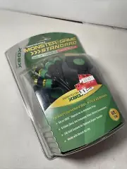 Original XBOX Monster Composite / S-Video AV Cable 6’ Gold Plated New Sealed