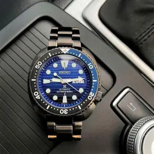 SEIKO全新原廠貨SRPD11 DIVER SCUBA系列 愛海洋200米潛水機械鋼帶自動上鍊腕錶-藍