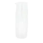 Vietri Nuovo Stripe White Pitcher