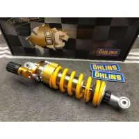 在飛比找蝦皮購物優惠-正 OHLINS 後避震器 歐規版本 預載可調附上旋鈕方便調