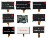 Screen LCD Display & HDMI VGA Driver Board Monitor for Raspberry/Banana/Orange