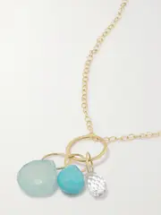 [Melissa Joy Manning] Melissa Joy Manning - 14-karat Recycled Gold Multi-stone Necklace - One size One size Gold
