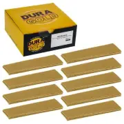 1" x 4" Sandpaper Micro Sheets, 180 Grit - 45 Hook & Loop Sheets - Hand Sanding