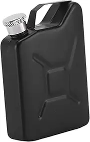 Abbraccia Hip Flask for Men Women Portable 5oz Mini Drink Bottle with Screw Cap Drinkware Accessories for Travel, Outdoor, Hiking