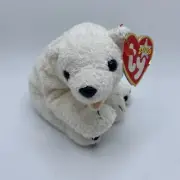 2000 TY Aurora the Polar Bear The Beanie Babies Collection With Tags
