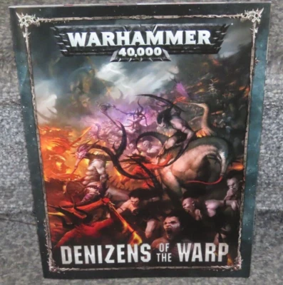 Games Workshop Warhammer 40K Denizens of the Warp Supplement Book Paperback New