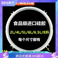 在飛比找樂天市場購物網優惠-九陽電壓力鍋密封圈2L4L5L6L電高壓鍋通用配件6.5膠圈