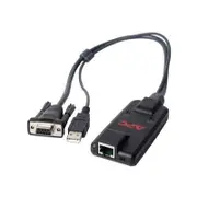 APC APC KVM 2G KVM Cable for KVM Switch, Keyboard, Mouse, Monitor - First End: 1 x RJ-45 Network - Female - Second End: 1 x 15-pin HD-15 - Female, 1 x