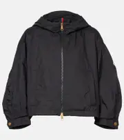 [Moncler] Moncler Vizille raincoat UK 16 black