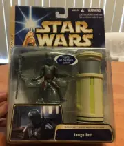 Star Wars Attack of the Clones Jango Fett Kamino Confrontation 2004 Hasbro