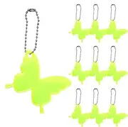 Backpack Safety Pendant | Kids Reflector Chain | High Visibility Pendant | Reflective Safety Tags | Waterproof Reflective Pendant | School Bag Tags Reflective Pendant Chains for Backpack Clothes