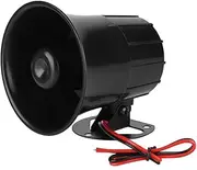 Outdoor Alarm Siren,12V Treble Speaker,ABS Fire-Retardant Shell Networking Alarm,Volume is Far,Easy to Install for Outdoor Security Alarm Siren Loud Alarm Horn 110dB