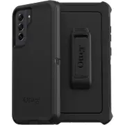 OtterBox Defender Samsung Galaxy S21 FE 5G (6.4') Case Black - (77-83939), DR...