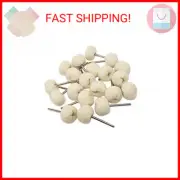 Cotton Polishing Wheel Buff Buffing Wheels Soft Fine Rotary Tool Accessories 3mm