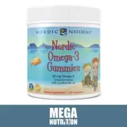 Nordic Naturals nordic Omega-3 with EPA & DHA, 82mg Tangerine Treats 120 Gummies