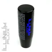 ILLINIUM FLUX BLUE PAINTED BLACK ELEPHANT DRIFT MANUAL SHIFT KNOB 10X1.5 K62