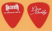 Nazareth Manny Charlton Vintage Guitar Pick - 1988 20th Anniversary Tour