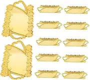 Zerodeko 12pcs Candy Storage Tray Tray with Appetizer Plate Serving Dish Nut Container Snack Serving Plates Snack Storage Holder Dried Fruit Platter Candy Container Fruit Holder