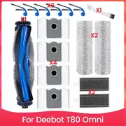 For T80 Omni Robot Vacuum Cleaner Main Side Brush Hepa Filter Dust Bags Replacement Accessories