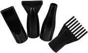 PLAFOPE Hair Dryer Accessories Set Pcs Abs Pet Grooming Diffuser Nozzle Comb for Blow Dryer