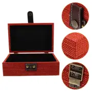 Jewelry Box Wooden Trinket Box Vanity Table Sundries Case Women Jewelry