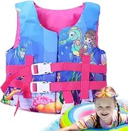 Swim Vest for Toddler 3-5 - Snorkel Vests Comfortable Secure Pool Floats | Breathable Lightweight Swimming Training Equipment for Beach, Water Safety, Vacation, Boating