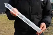 3.1LB Natural Clear Quartz Obelisk Quartz Crystal Point Wand Tower Healing